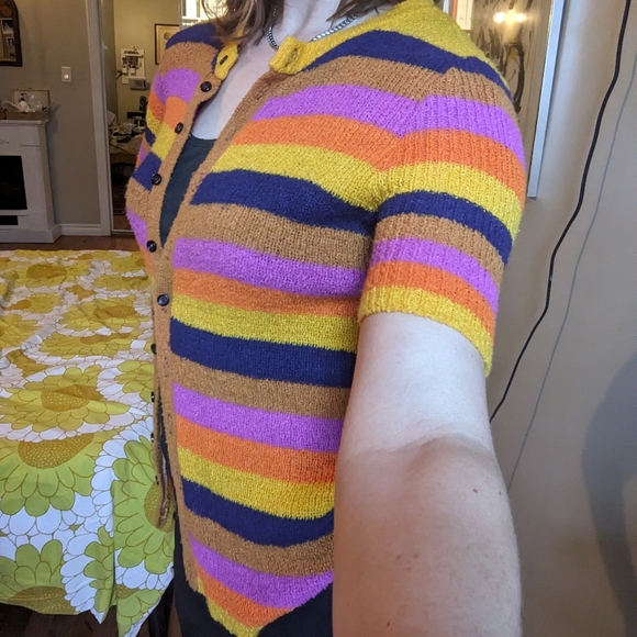 Knit cardigan button down - Picture 2 of 6